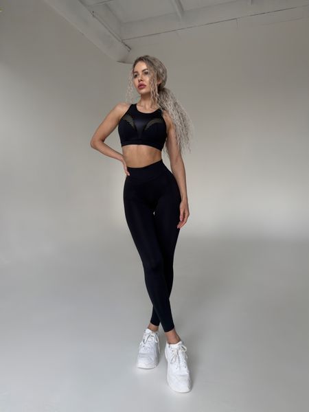 Топ женский Galaxy со съемными Push-up чашечками, черный T9-С10/25 фото